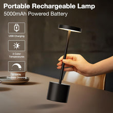 Load image into Gallery viewer, Rechargeable Cordless Table Lamp Set - 2 Pcs Portable Touch Lamps