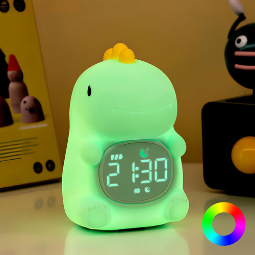 Dinosaurs Alarm Clock with Night Light