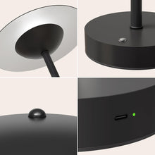 Load image into Gallery viewer, 2 Pack Cordless Table Lamps, Rechargeable Battery Powered Lighting