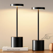 Load image into Gallery viewer, Rechargeable Cordless Table Lamp Set - 2 Pcs Portable Touch Lamps
