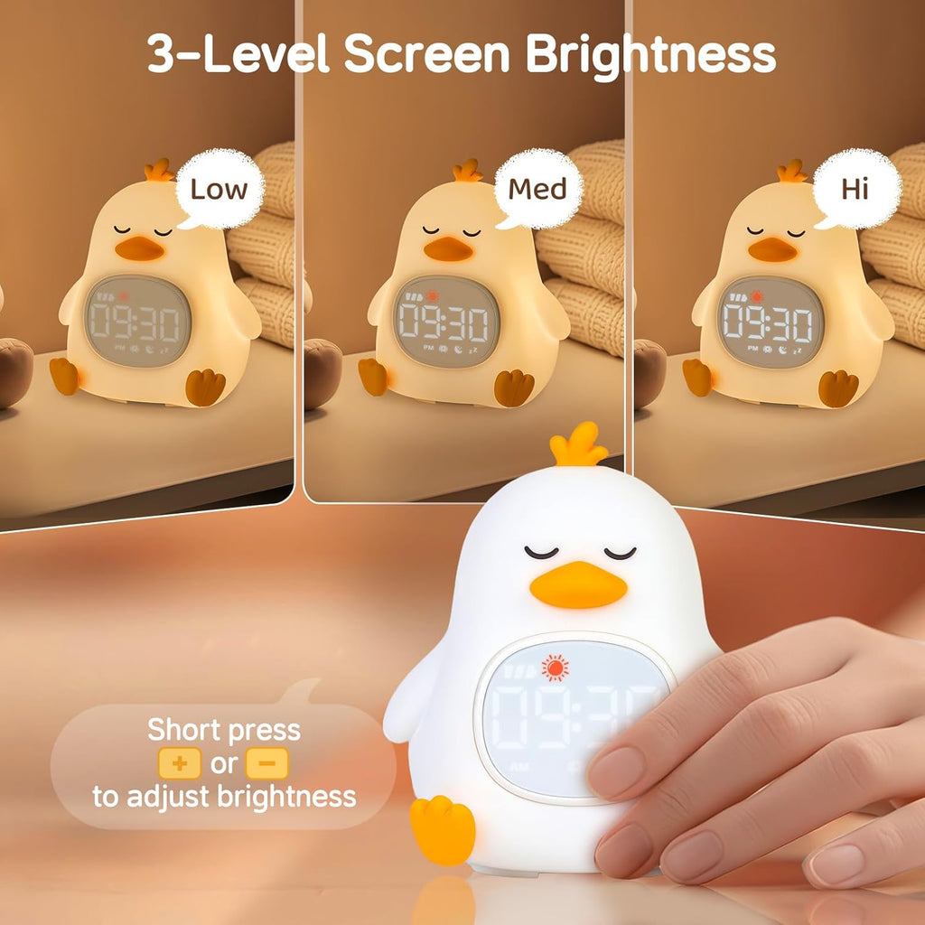 Alarm Clock for Kids with Night Light
