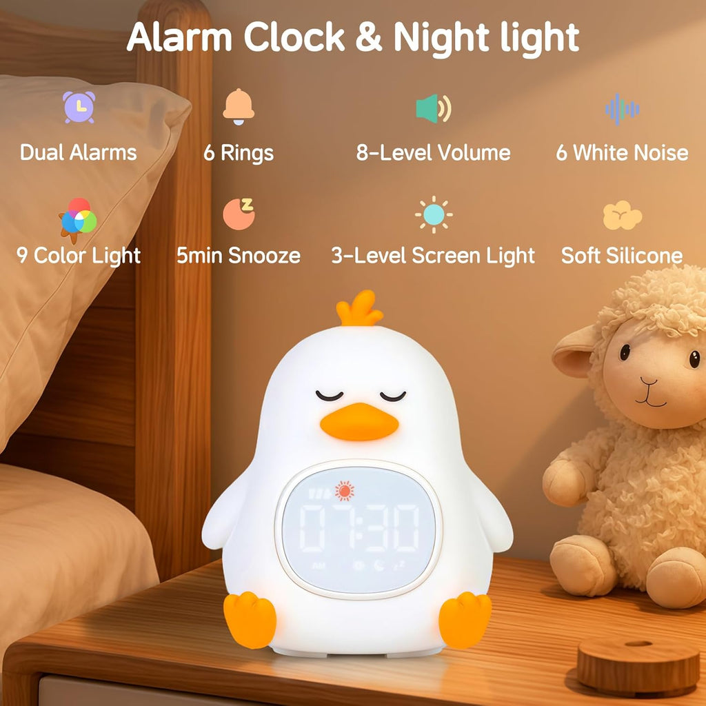 Alarm Clock for Kids with Night Light